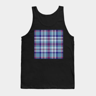 Illinois State Tartan Tank Top